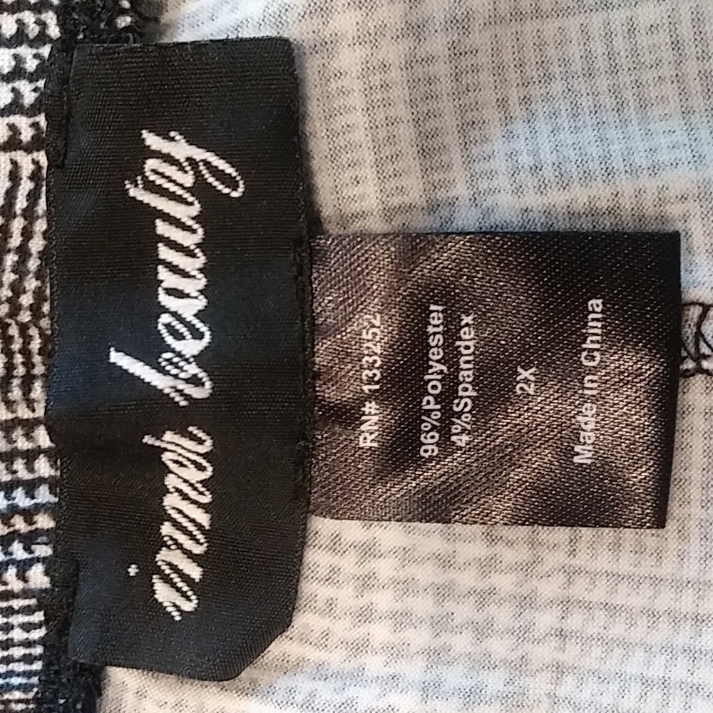 2 inner beauty leggings Size 2X - Picture 2 of 5